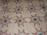 Lone Star/Traditional Star Block Pattern Duvet Cover    Approx 88