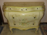 Elegant Louis XV Style Venetian Bombe Chest/Bombay Chest Stylish 4 Drawer Chest Master