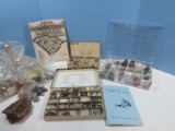 Minerals & Rocks Collection Pink Marble, Quartzite, White Marble, Quartz, Barite, Limestone,?