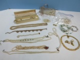 Jewelry Faux Pearl Fine Fashion Sarah Coventry Bracelet, Napier Necklace, Bracelet, Triple??
