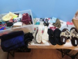 Lady's Chinese Laundry Luxury Knee Highs, Slippers Faded Glory PopTop Gloves, Toe Socks etc..