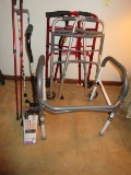 Geriatrics Lot Shower Chair, Folding Walkers, Carex Bathroom Safety Rail, Endurance Base