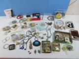 Lot Ladies fashion Jewelry Norman 17 Jewel Watch, Earrings, Bracelets, Necklaces etc..