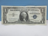 Silver Certificate Series 1957B One Dollar Bill Bank Note