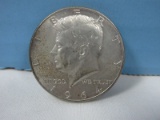 1964 Kennedy Silver Half Dollar Coin Philadelphia no Mint Mark 90% Silver