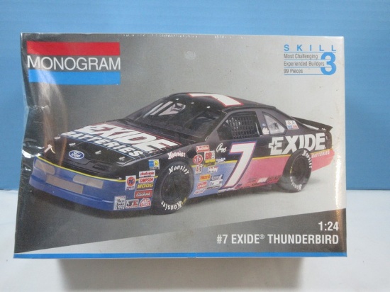 Monogram #7 Pennzoil Exde Thunderbird Geoff Bodine 1:24 Scale NASCAR Model