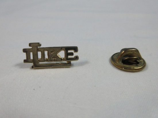 I Like Ike Lapel Pin Collectors Historical Presidential Pin
