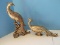 Pair Vintage Syroco Wood 14