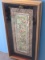 Beautiful Oriental Needlework on Silk Birds Fruit & Flowering Tree in Shadowbox Frame Gilt