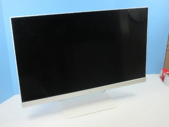 HP Flat Screen 27" Monitor IPS LED Backlit Pavilion 27 x W On Base Tilt Adjustable Stand