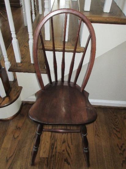 Vintage S. Bent and Brothers Inc. Windsor Style Spindle Back Chair