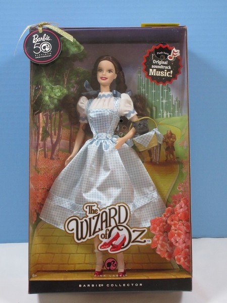 The wizard of oz barbie collection pink label sale
