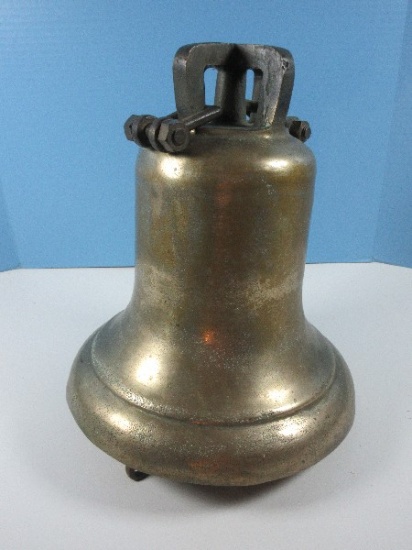 Incredible Find large Brass Bell- Approx 14"H, Base Opening 12"D, Heavy 45lbs+/-