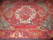 Stunning Safavieh Monaco Classic Design Area Rug Vivid Red/Turquoise 100% Polypropylene