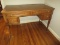 Drexel Furniture French Inspired Writing Desk w/Dovetail Drawers on Tapered Legs Spade Feet