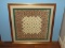 Fantastic Echo Colorful Persian Pattern Scarf in Two Tone Gilt Frame/Mat- 33