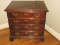 Drexel Furniture Diminutive Mahogany Chippendale Style 4 Drawer Chest-23