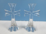 Pair Lenox Ovations Giftware Collection 7 1/2