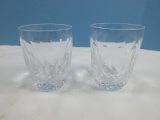 2 Waterford Crystal Colleen Pattern 3 1/2