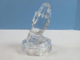 Religious Waterford Crystal Marquis Figurine Collection Moment of Prayer 6 1/4