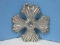 1996 Annual Reed & Barton Sterling Silver Christmas Cross Ornament-Wgt 21.77G+/-,Ret. $199.95