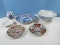 Lot Porcelain/Semi Porcelain oriental Design Footed Coupe 10