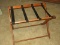Wooden Folding Luggage Rack Suitcase Stand- 20 1/4