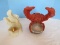 Lot Novelty Crab & Shells Figure 9
