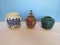 Lot Chinese Ming Dynasty Style Turquoise Glazed 4