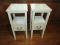 Classic Design Pair of End Tables w/Shelf & Drawer- Approx 30