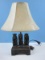Whimsical Figural 3 Wise Monkey Statuette 14