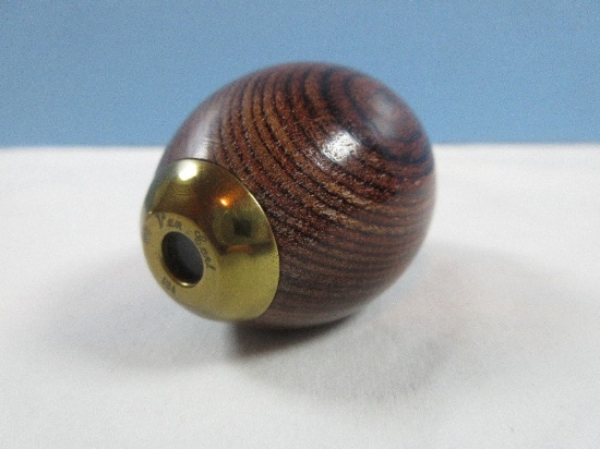 Van Cort Instruments Nicholas II Kaleidoscope Wood Egg Brass Accent
