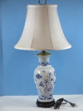 Semi Porcelain Oriental Vase Form 27