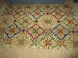 Pier 1 Imports Rug Tapis Pattern Multicolor-5' x 7'5