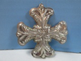 1994 Annual Reed & Barton Sterling Silver Christmas Cross Ornament-Wgt. 16.81G+/-, Ret. $79.95