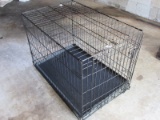 You & Me Metal Dog Kennel w/Plastic Base Liner-Approx 25