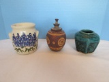 Lot Chinese Ming Dynasty Style Turquoise Glazed 4