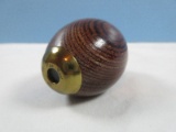 Van Cort Instruments Nicholas II Kaleidoscope Wood Egg Brass Accent