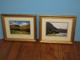 Pair Artist Signed Images by Sean Tomkins 