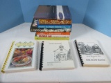 Lot Cookbooks, Playboy's Host & Bar Book, Perfect Glass of Wine etc.