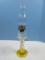 Rare Find Remarkable Pressed Glass Spiral Pedestal 17 1/4