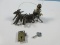 Hard to Find 25 Plus Mini and Small Skeleton Keys Collection Various Sizes and Bits