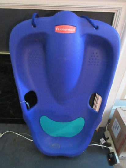 Rubbermaid Purple Sled w/Padded Seat- 39" x 24"