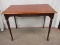 Regency Style Writing Desk w/ Drawer On Pad Feet Cone Foot Partial/ Some Wear
