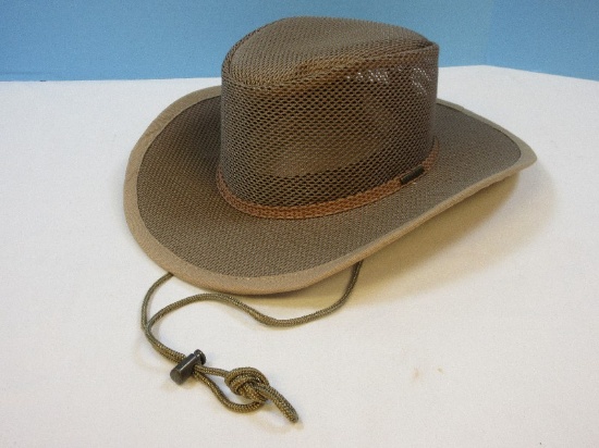 New Stetson Cool Max Men's Mesh Covered Safari Hat Size Small