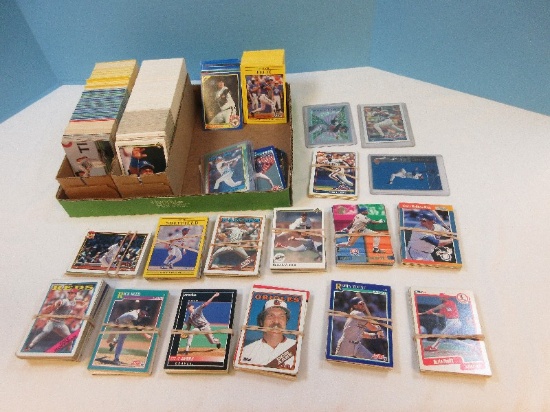 Lot Collectors Baseball Trading Cards 1990 Upper Deck 1991 Topps, Ken Griffey Jr., Donruss