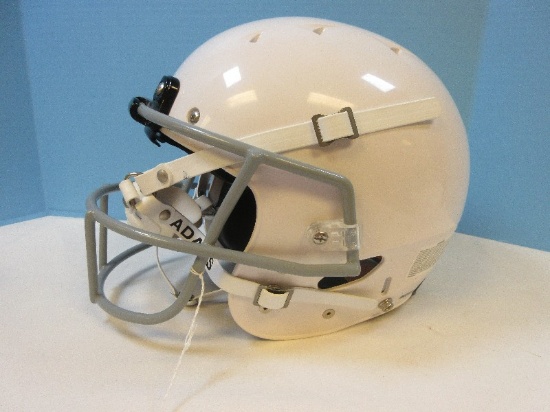 Schutt Football Helmet Size Medium Faceguard and Chin Strap (Name Adams)