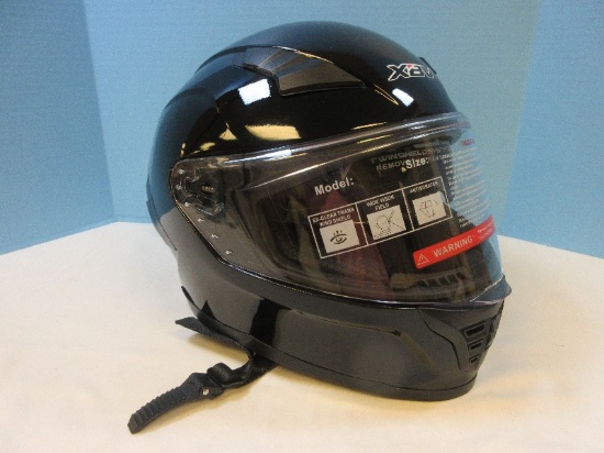 New XBV DOT Flip Up Modular Full Face Motorcycle Helmet Dual Vision Shield Visor