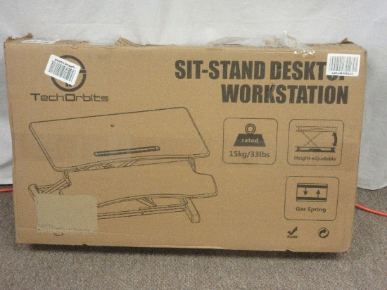 Sit-Stand Desktop Work Station by Tech Orbits NIB