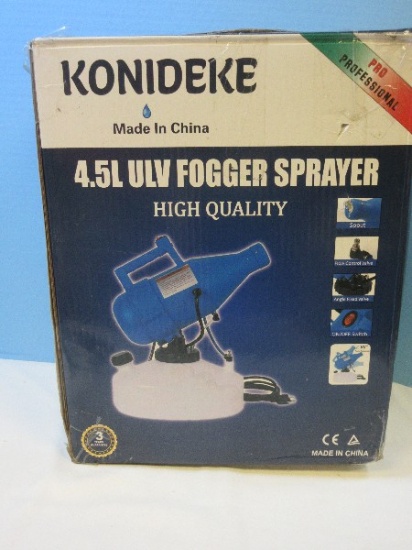Konideke 4.5 L ULV Fogger Sprayer Pro Professional High Quality NIB